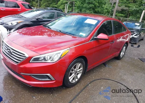 2016 Hyundai Sonata Se z USA, uszkodzony, nr VIN 5NPE24AF3GH430290